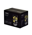 Wysokie szklanki Mixology 350 ml z efektownym dnem