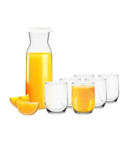 Komplet Karafka 1L + 6 szklanek