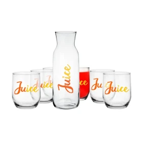 Komplet JUICE Karafka 1L + 6 szklanek 300ml