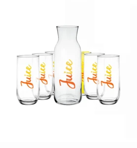 Komplet JUICE Karafka 1L + 6 szklanek 400ml
