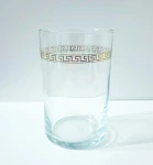 Szklanki do herbaty dekorowane "Grecja" 6 szt. 250 ml
