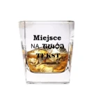 Personalizowana szklanka do whisky z dwustronnym grawerem