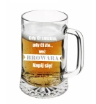 Kufel Do Piwa 0,5l Gdy ci smutno