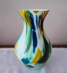 Wazon Ręcznie Robiony Kolorowy H26 cm