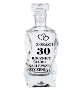 Karafka Rocznica Ślubu Grawerowany Prezent