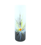 Wazon cylinder "Szarotka" szary-antracyt