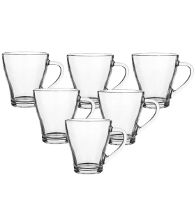 Szklanki HUGO 6szt. do herbaty kawy 360ml