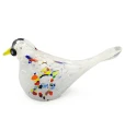 szklana figurka gołąb