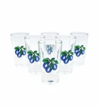 Kieliszki do wódki "Śliwka" 25ml Komplet 6 szt.