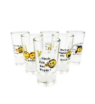 Kieliszki do wódki "Buźka" 25ml Komplet 6 szt.