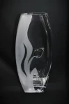 Elegancki wazon z kryształem (wzór nr 1)