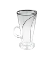 Szklanki do latte wstega