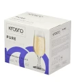 Kieliszki do szampana KROSNO 180ml Pure